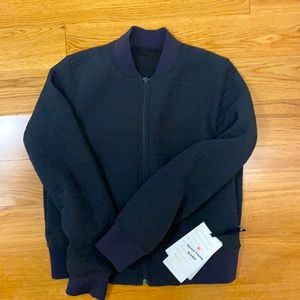 Lululemon serene travels bomber, reversible, black, original price 148